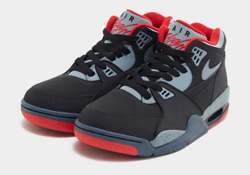 Nike air flight hotsell 89 black and red